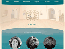 Tablet Screenshot of mandali.org